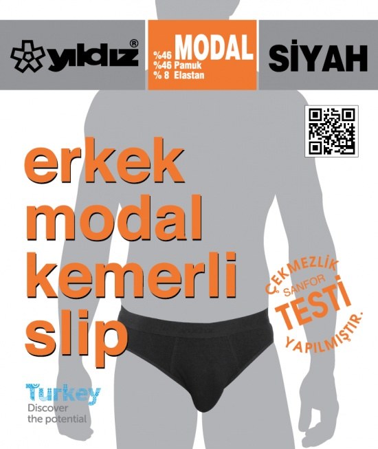 Yıldız 66 Modal Kemerli Slip