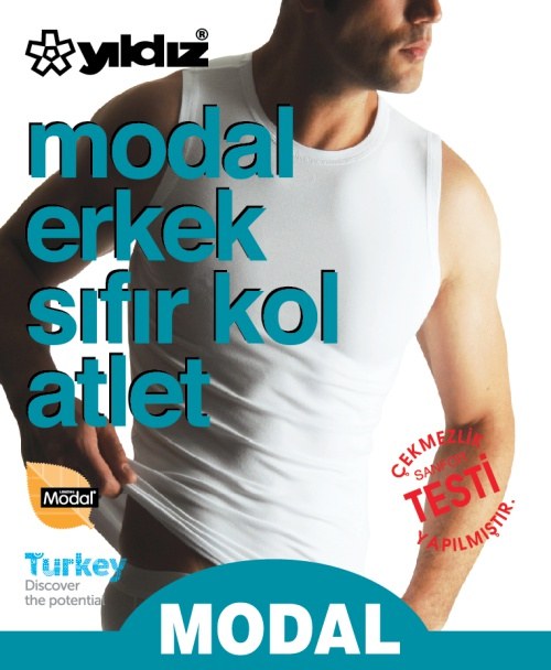 Yıldız 75 Beyaz Modal Sıfır Kol