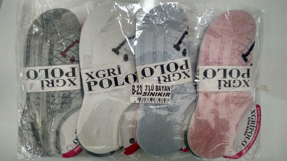 Xgripolo Bayan 3'LÜ Sneaker