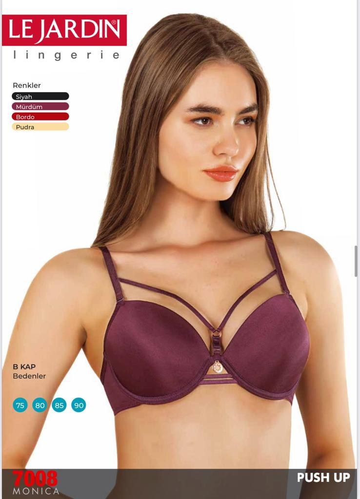 Le Jardin 7008 Micro Kaplı Push-Up Sütyen