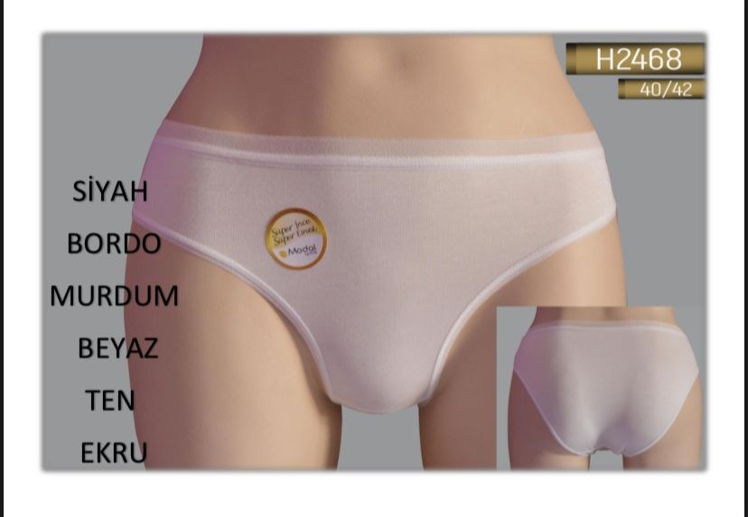 Helena H2468 Bıkını Komple Seffaf Lastık Mıcro Modal Kumas