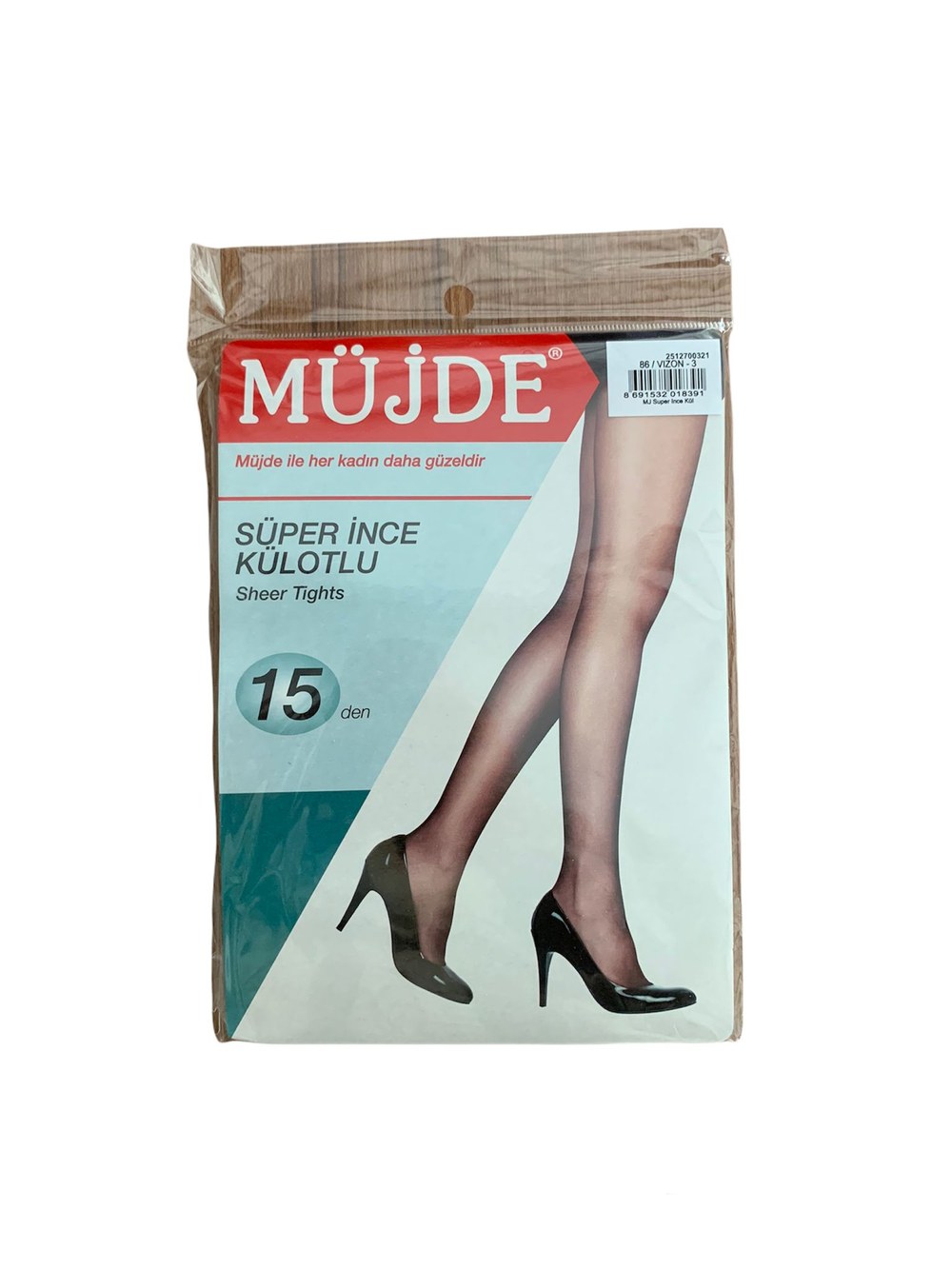 Müjde Süper İnce Külotlu 38.1 Çorap