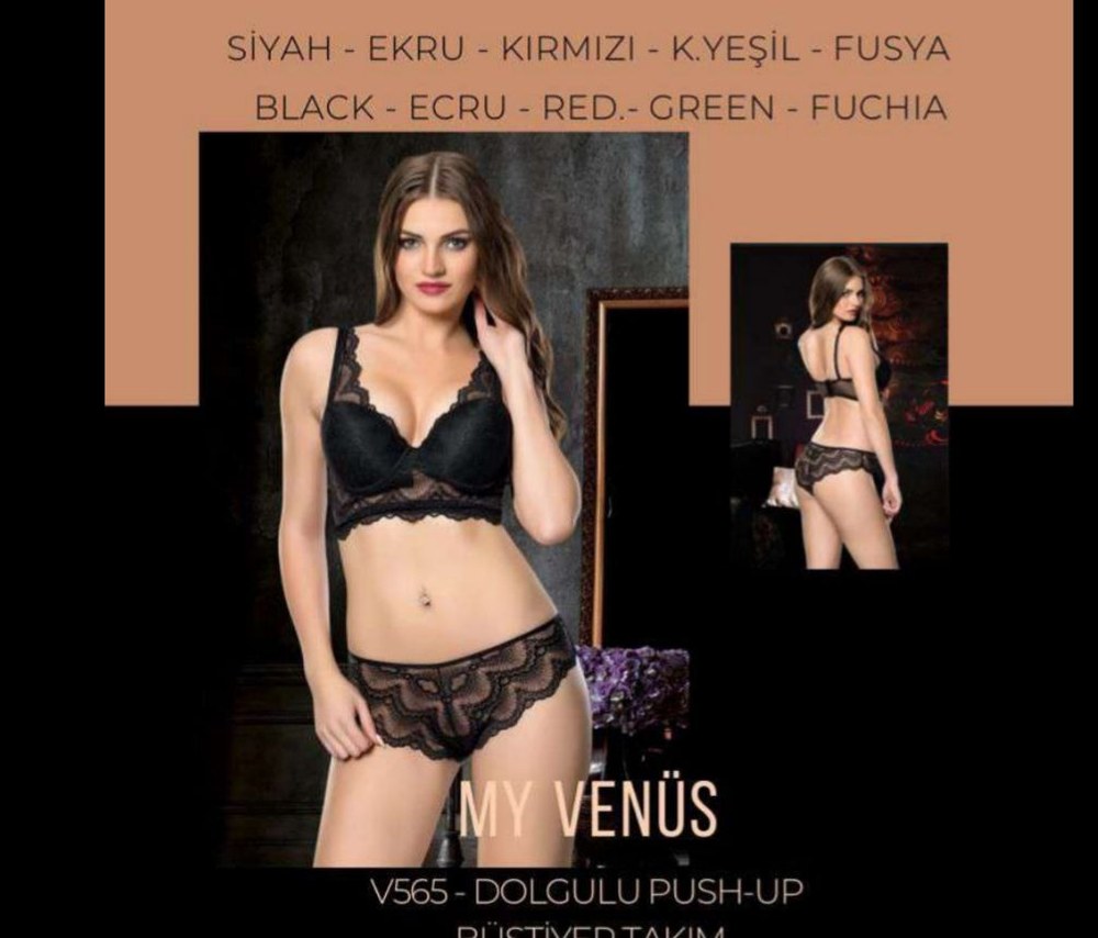 Venüs V565 Sütyen Takım