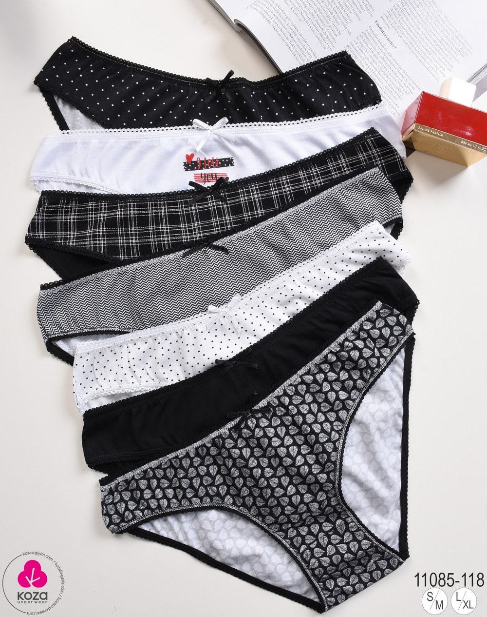 Koza 11085 Bayan 7 Lı Kulot No:l-Xl