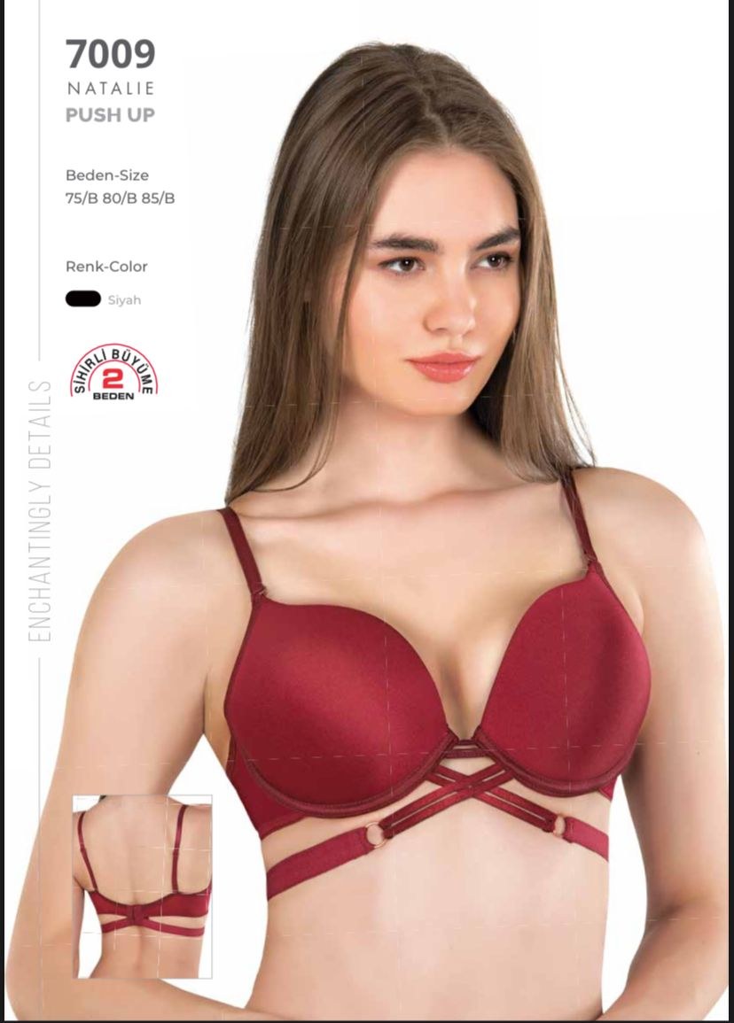 Le Jar Micro Kaplı Sihirli İpli Sütyen 7009
