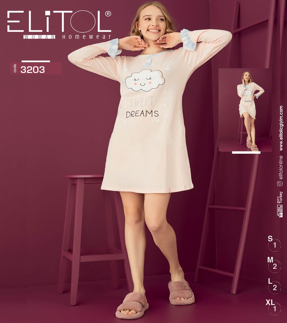 Elitol 3203 Bayan Elbise