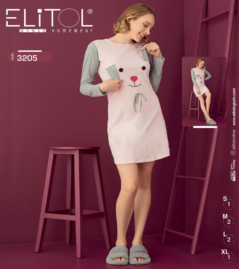 Elitol 3205 Bayan Elbise