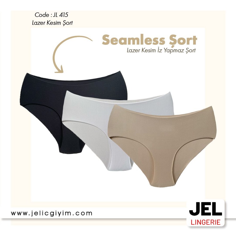 Jel 0415 Lazer Kesim Sort