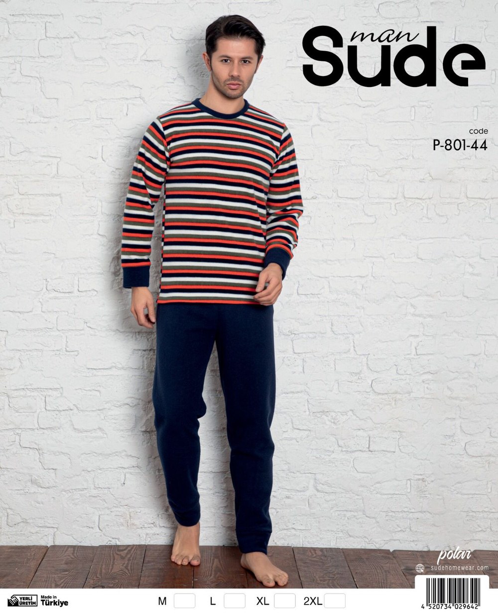 Sude P-801-44 Erkek Polar U.Kol Pj Takım