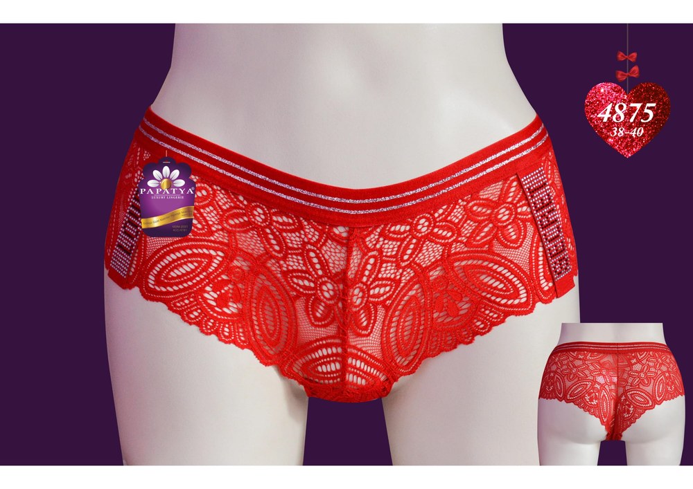 Papatya 4875 Std Kırmızı Sort Komple Bant Yanlar Taslı