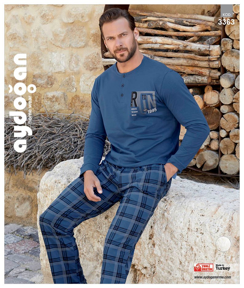 Aydoğan 3363 Bay Penye Pijama