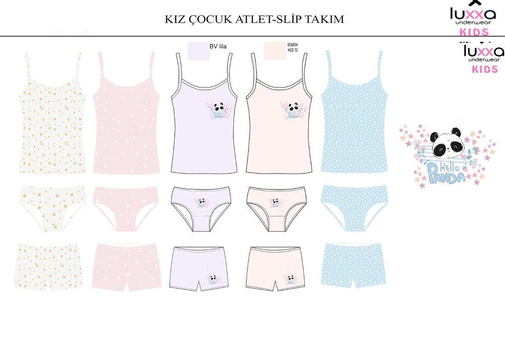 Luxxa 1606 Kız Çocuk Kulot