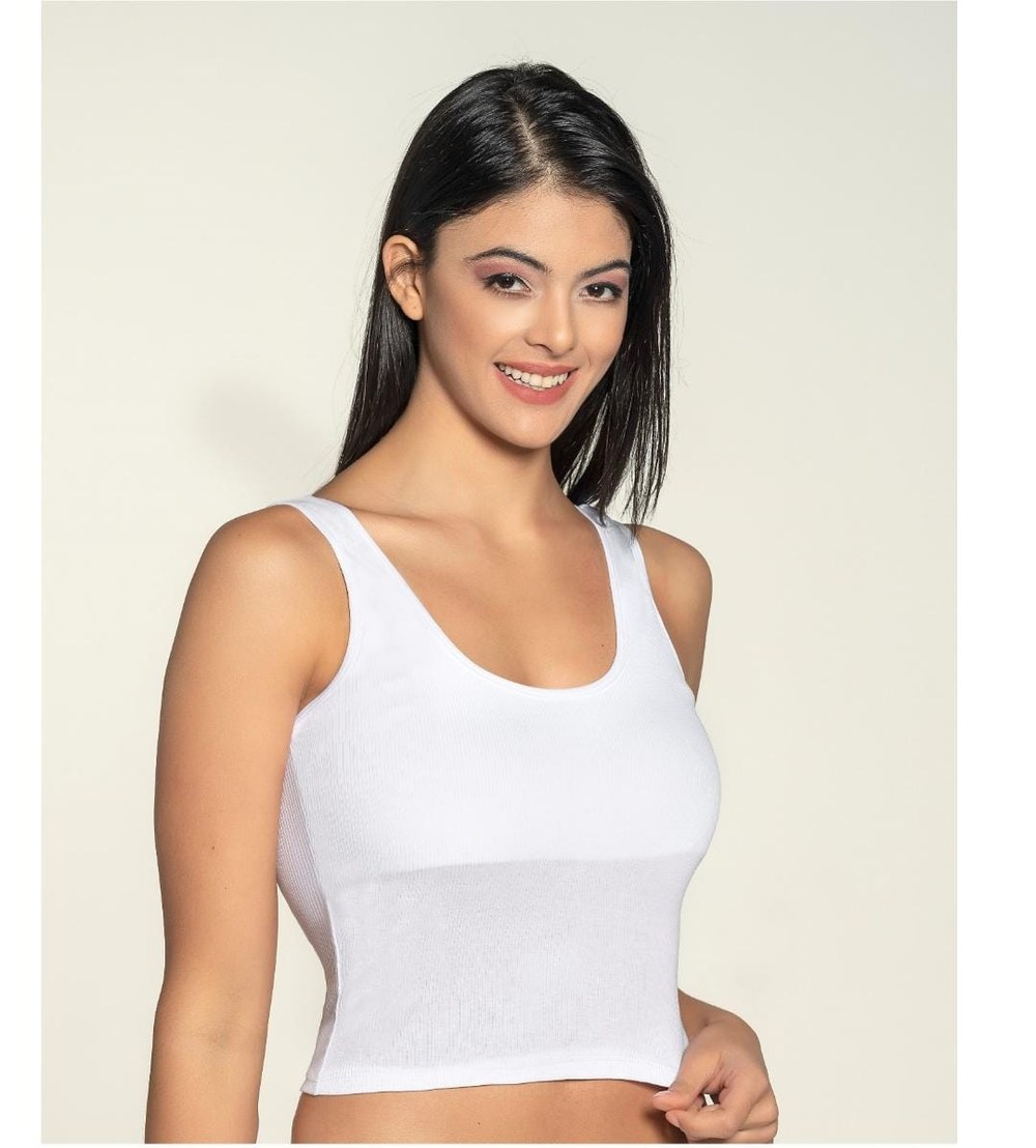 Liza Crop Kalın Askılı Atlet