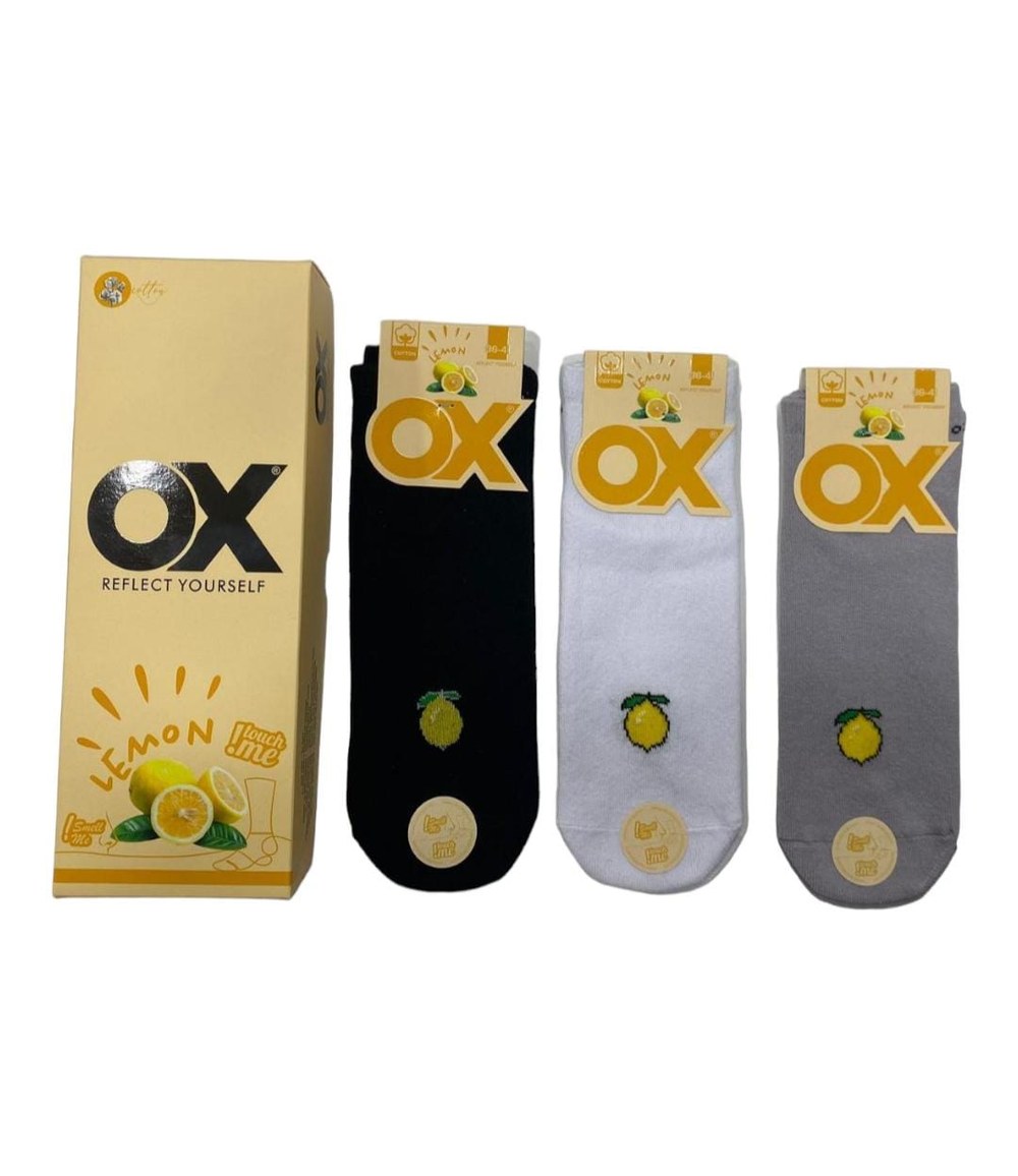 Ox Bayan Meyveli Kokulu Patik Limon