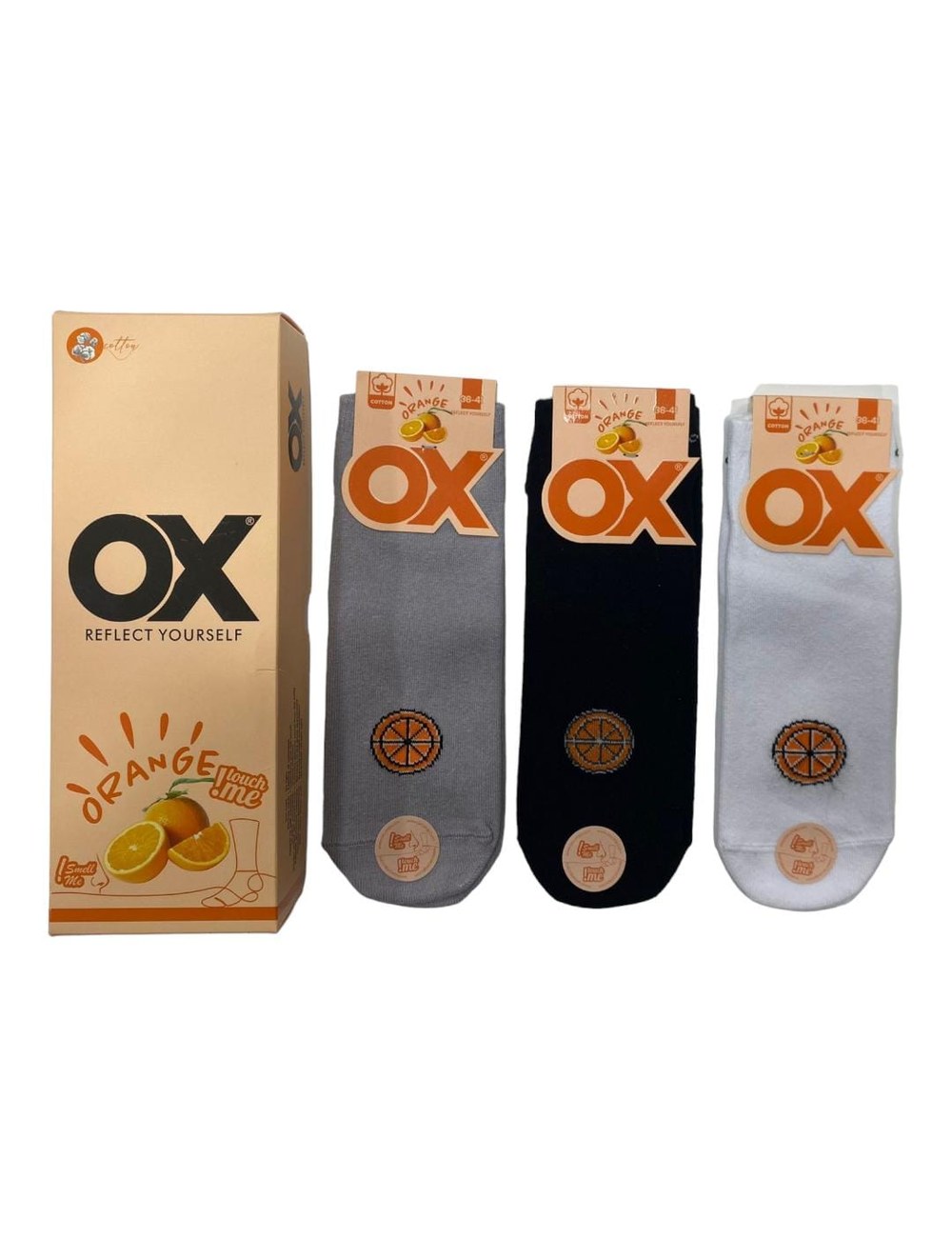 Ox Bayan Meyveli Kokulu Patik Portakal
