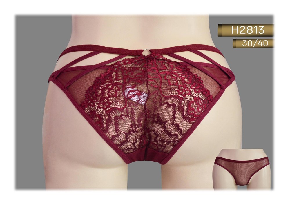 Helena Paris 2813 38/40 Bayan Bikini On Tul Arka Orta Bant Asorti