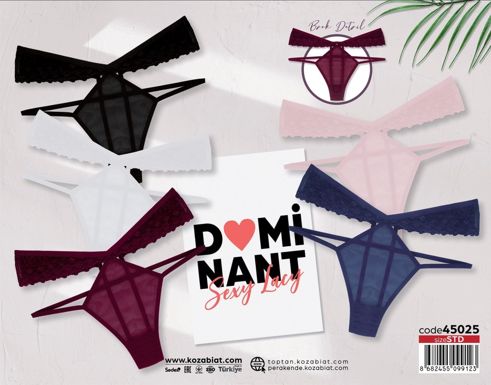 Kozabiat 45025 Bayan Tanga 10'LU Paket