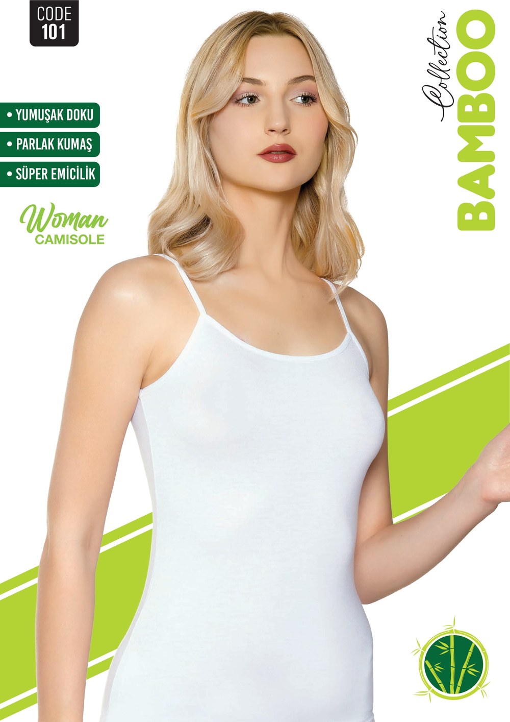 Sortie Bayan Bamboo İp Askılı Atlet