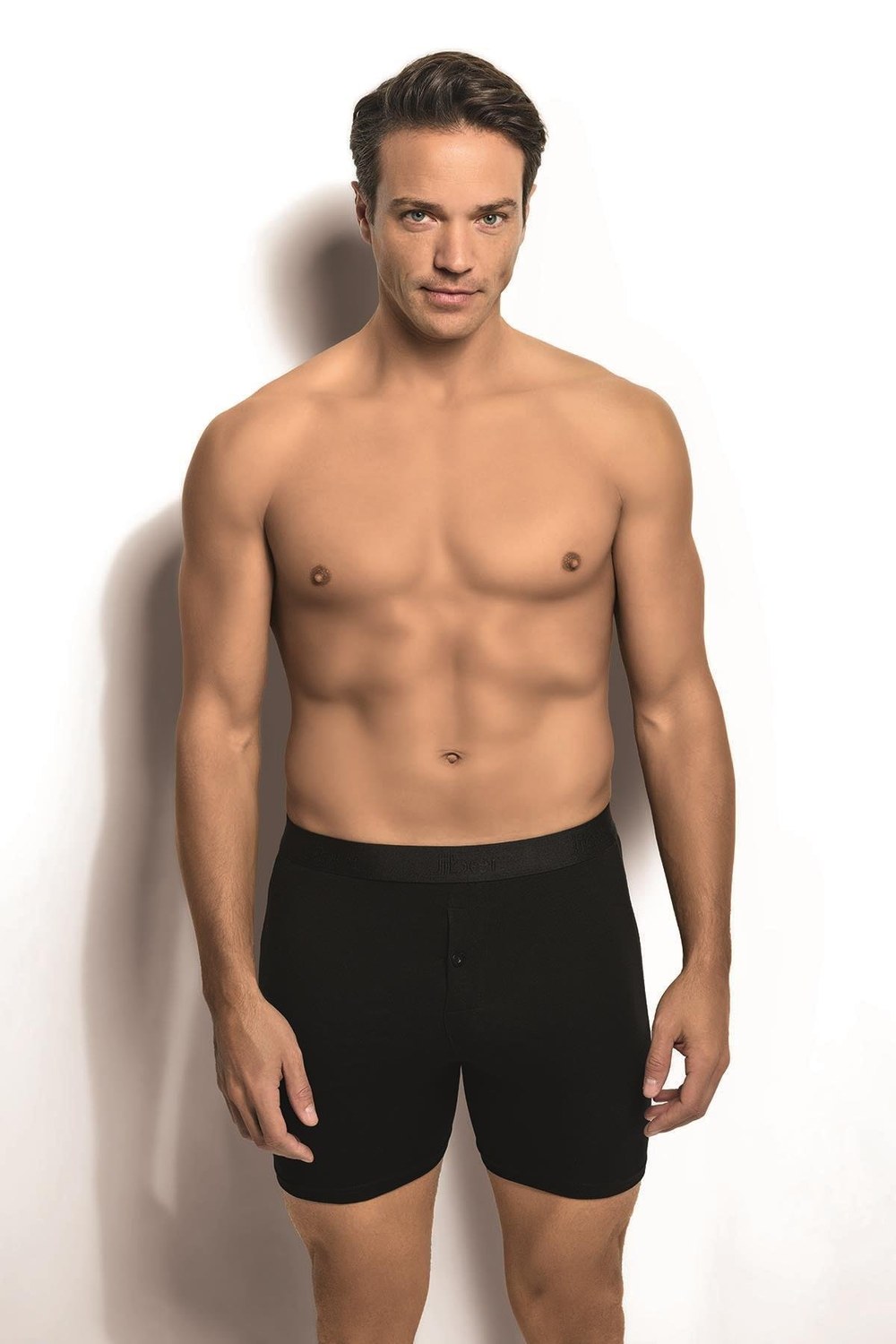 Jıber Erkek Pamuklu Likralı Boxer 125