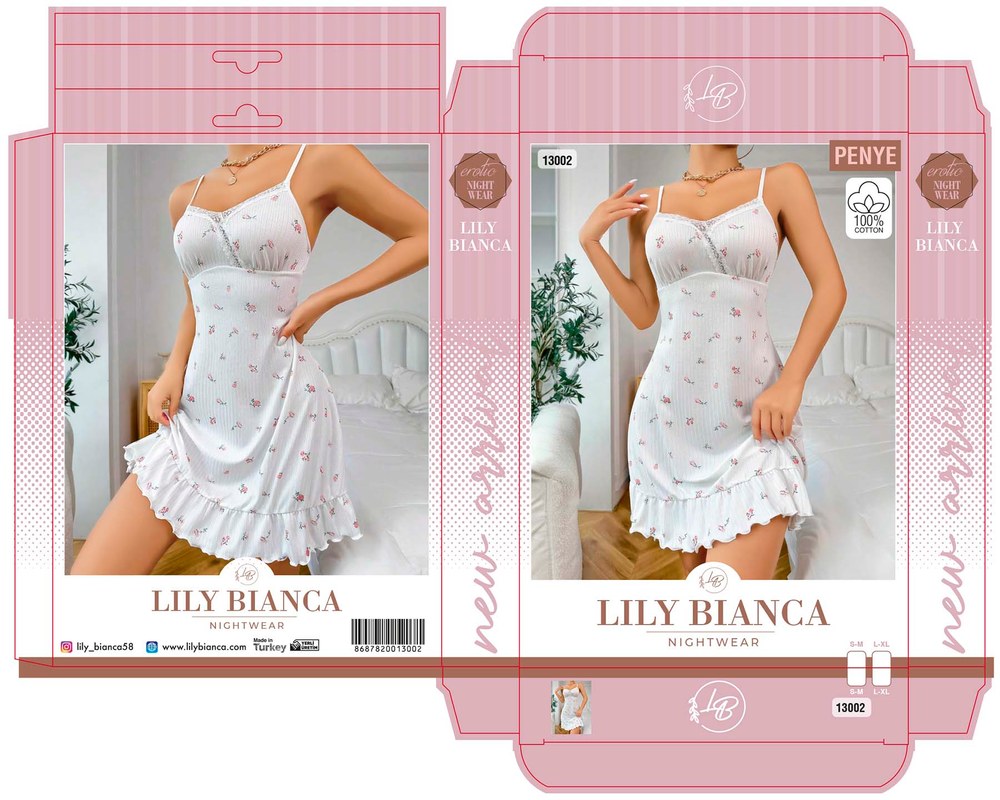 Lily Bicnca 13002 Bayan Fantezi Gecelik