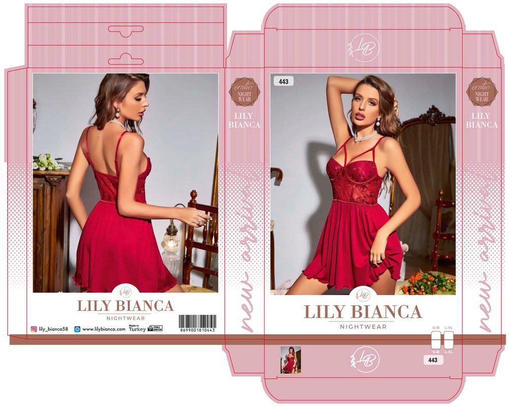 Lily Bicnca 443 Bayan Fantezi Gecelik