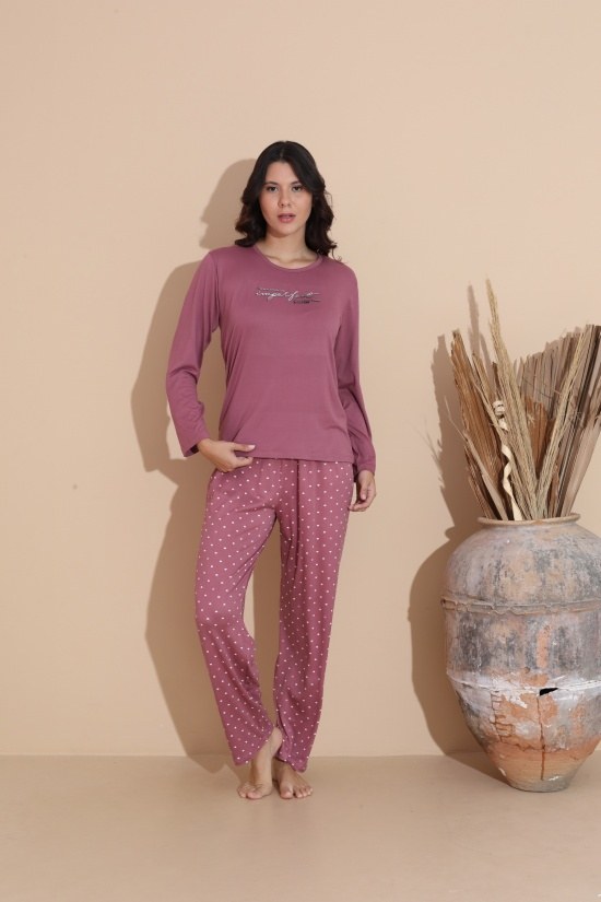 Boyraz 20644 Bayan Milan Pijama Takım