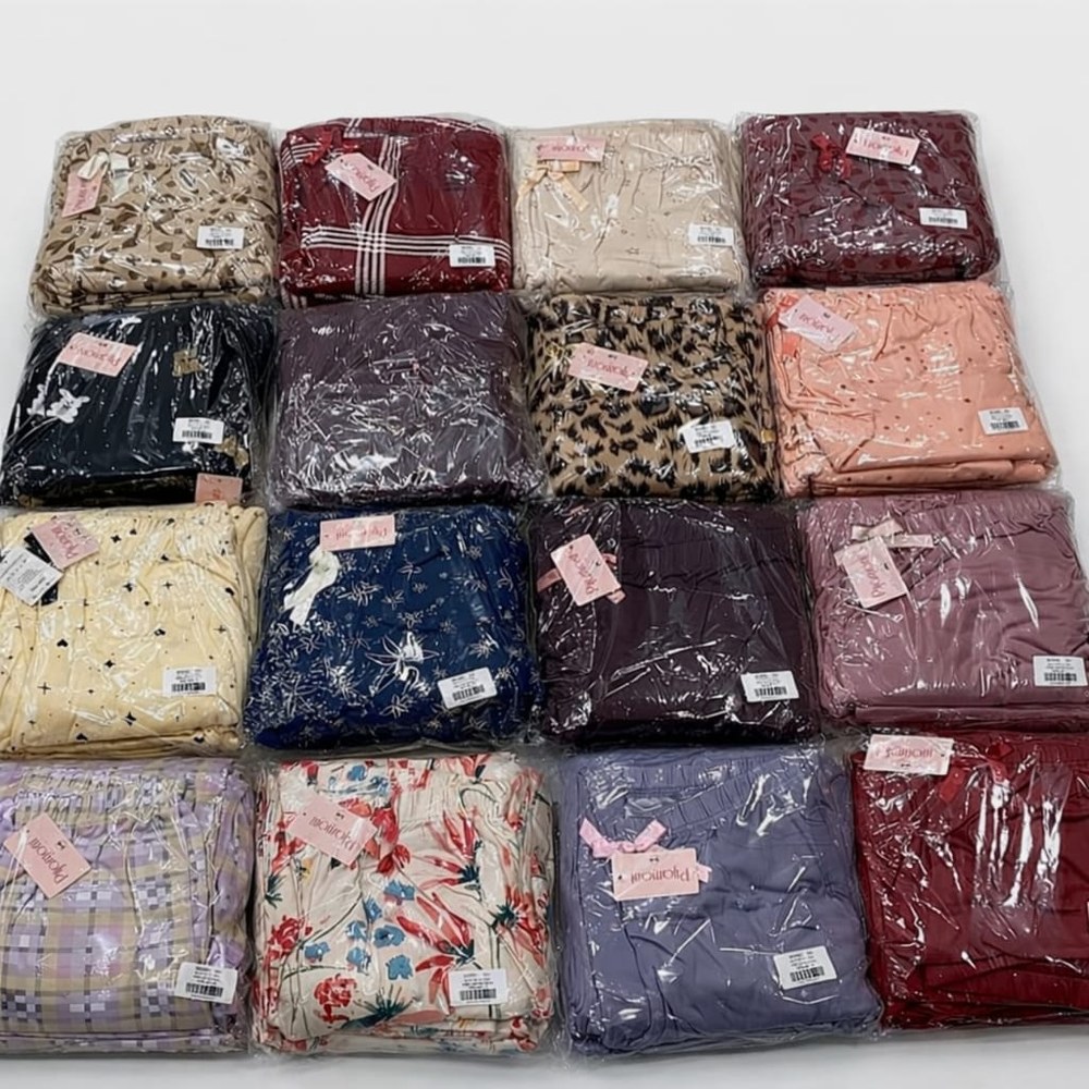 Pijamoni 351 Bayan Milan Tek Alt
