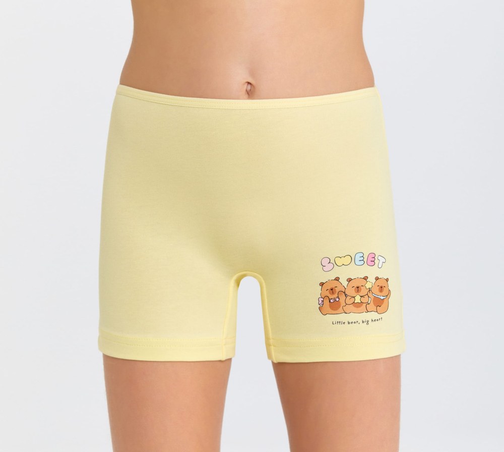 Berrak 5667 3'LÜ Kız Çocuk Boxer