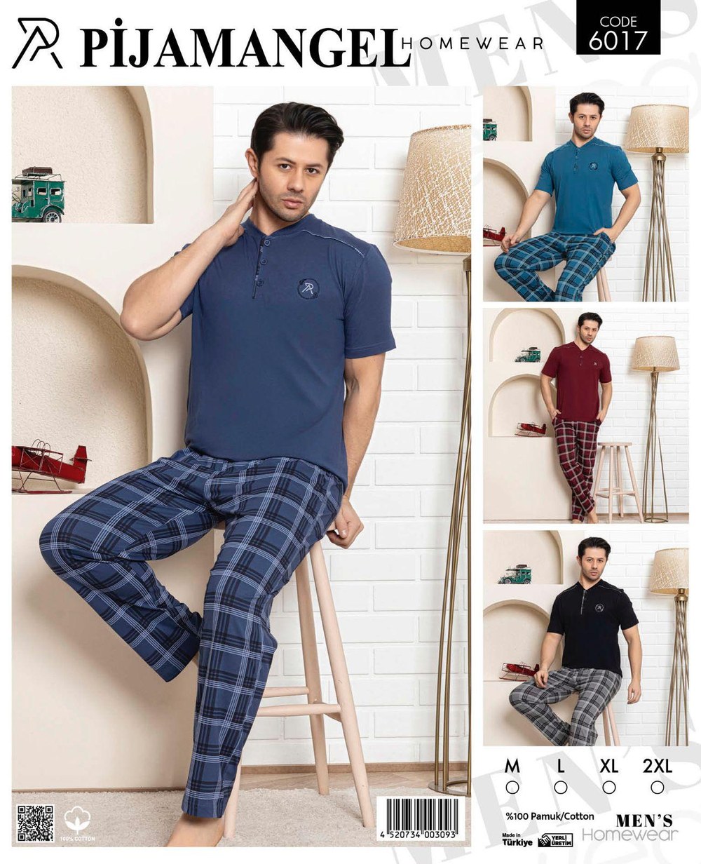 Pijamangel Erkek Süprem K.Kol Pijama Takım
