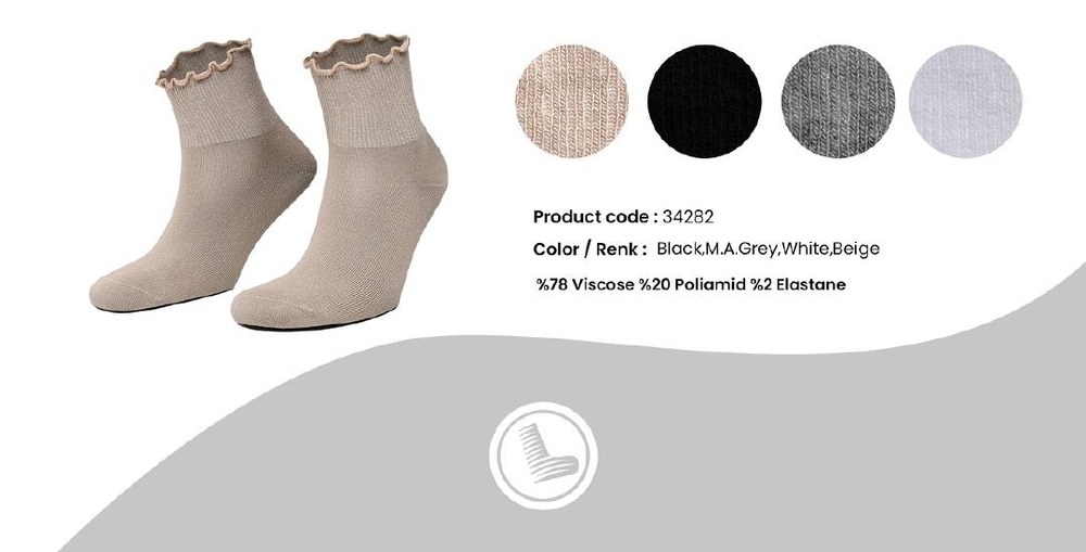 Aytuğ 34282 Bambu Patik Bayan Desen 21