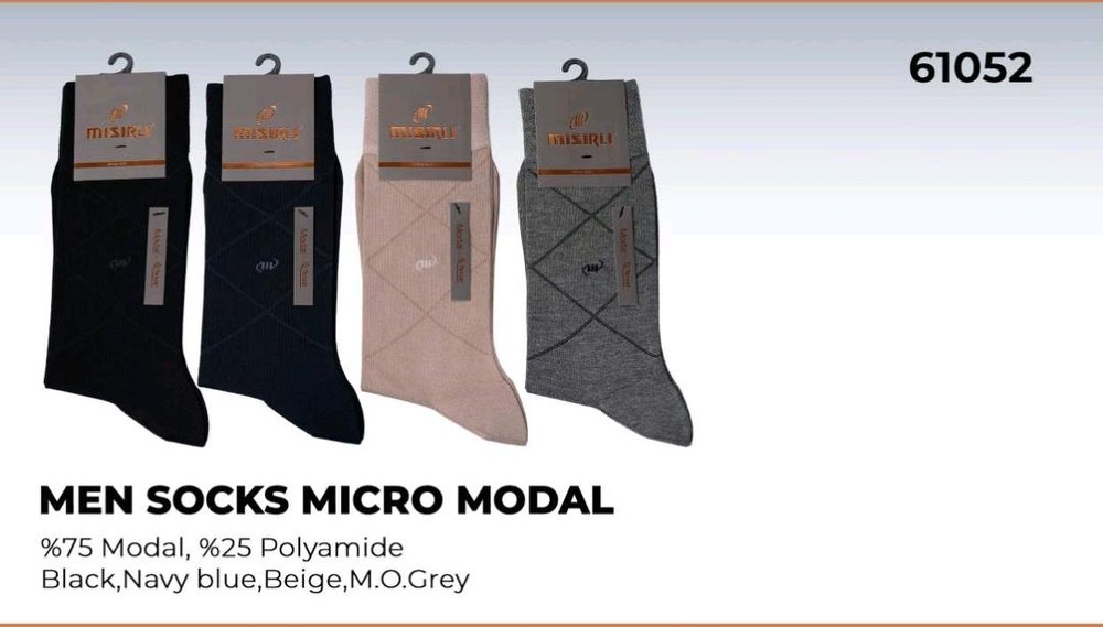 Mısırlı 61052 Erkek Modal Soket Çorap