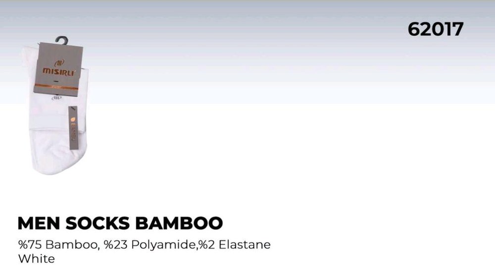 Mısırlı 62017 Erkek Bambu K.Konç Çorap