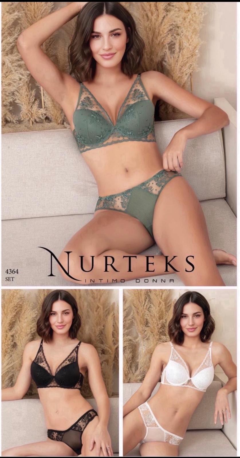 Nurteks 4364 Destekli Sutyen Takım