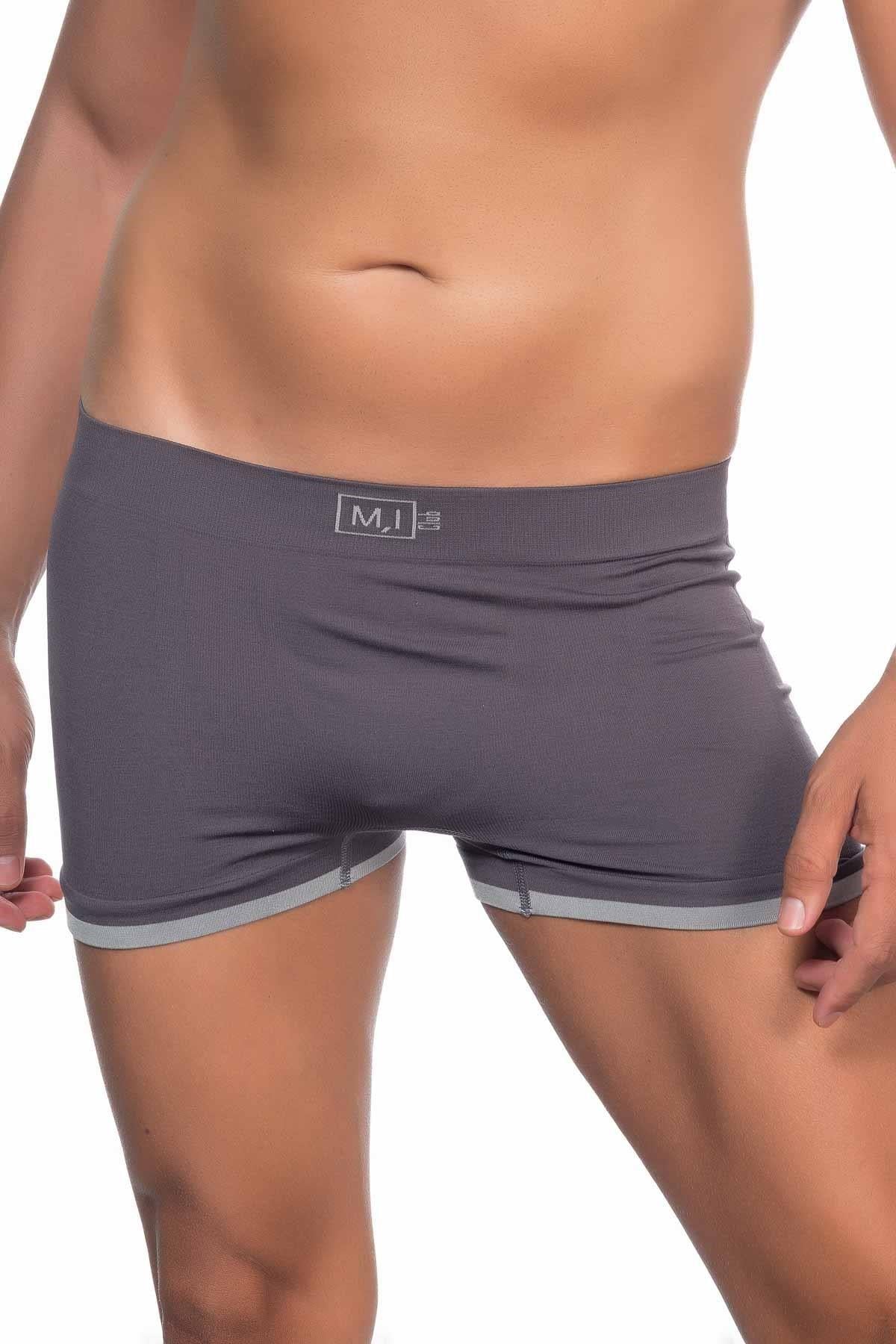 Antrasit Emay 2104 Soft Erkek Boxer