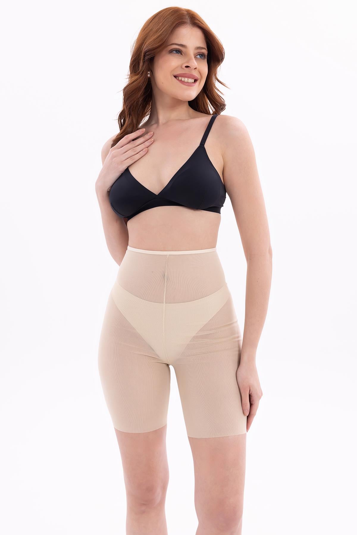 Ten Emay 2705 Lazer Tül Boxer Hayalet Korse