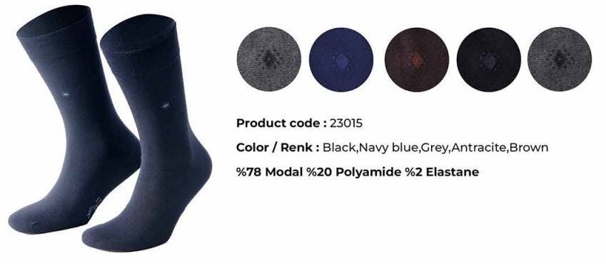 Aytuğ 23015 (41-45) Dikişsiz Erkek Modal Soket Çorap
