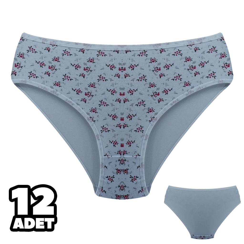 Dondeza 201-134 Desenli Bayan Ara Beden Külot