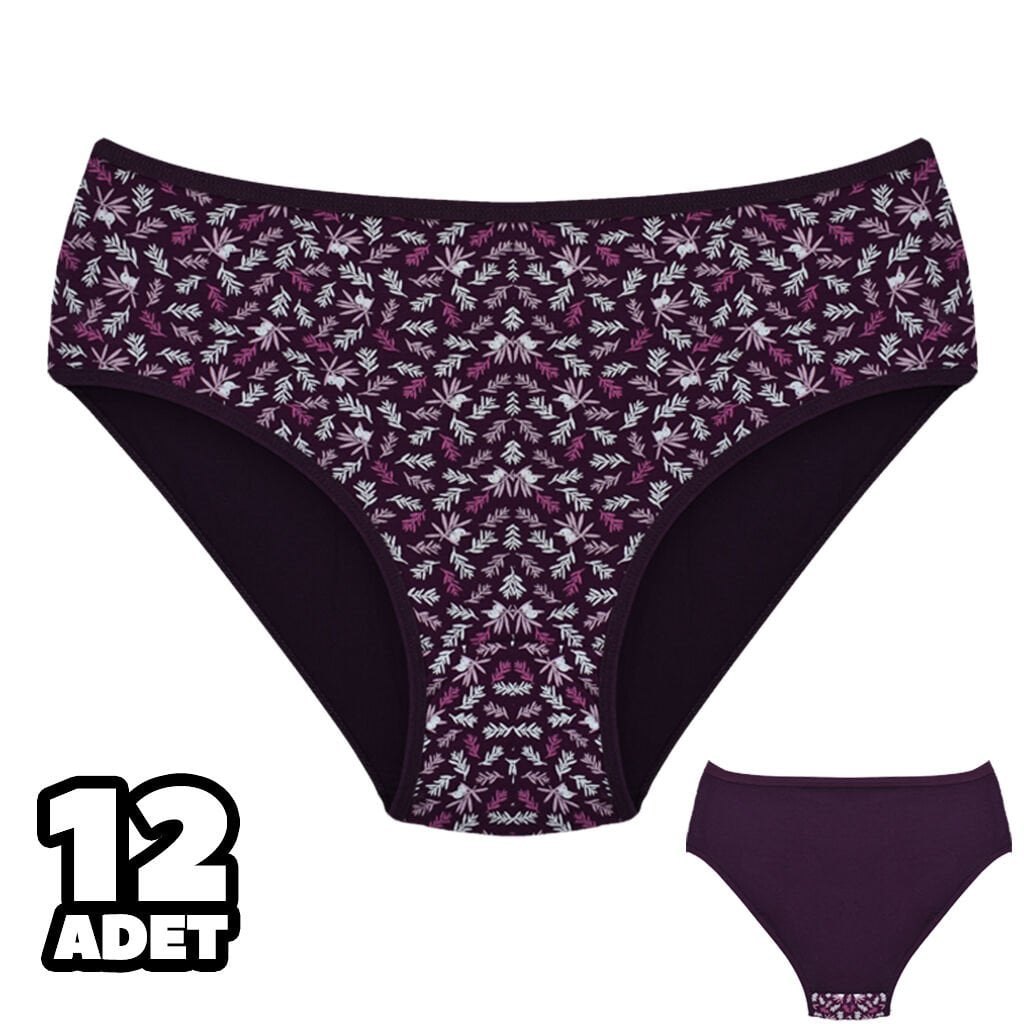 Dondeza 201-138 Desenli Bayan Ara Beden Külot