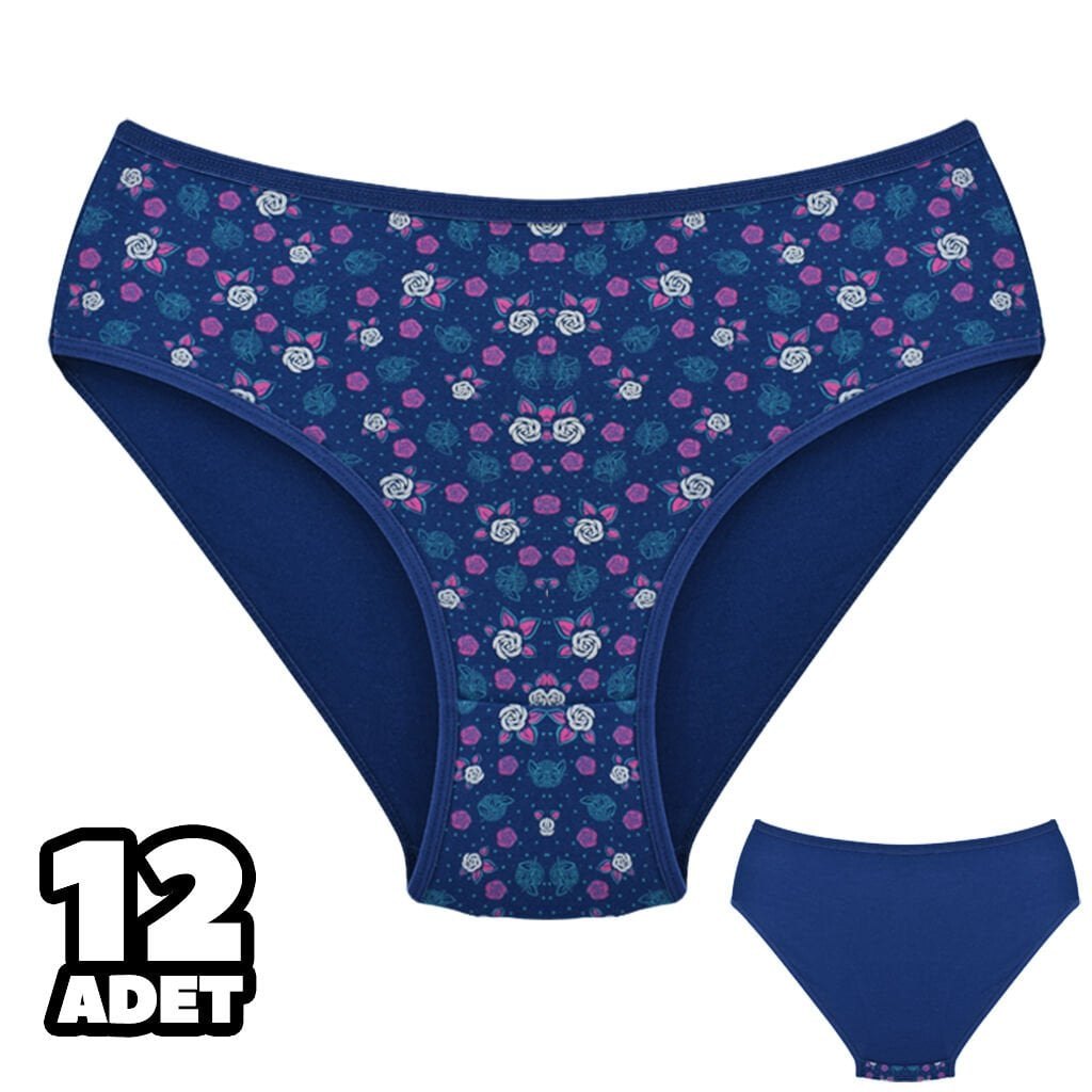 Dondeza 201-140 Desenli Bayan Ara Beden Külot