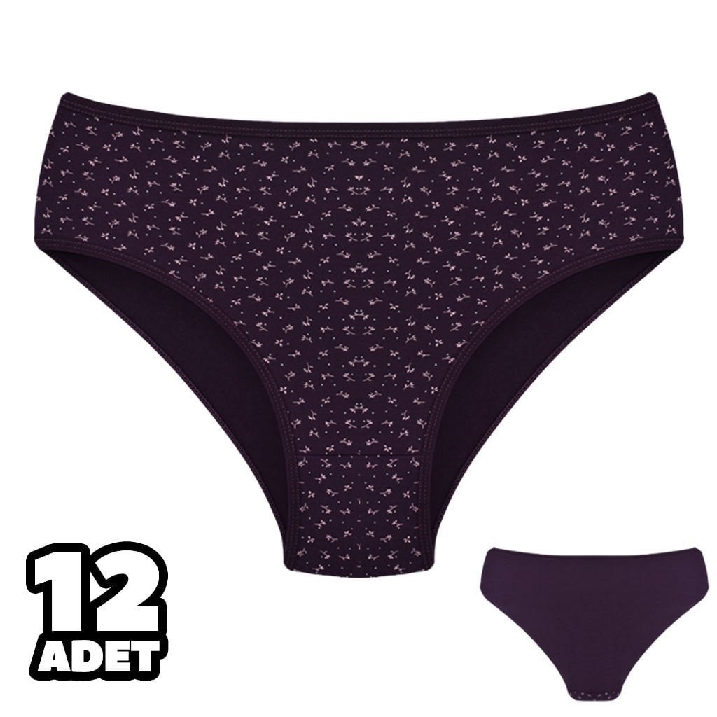 Dondeza 201-166 Desenli Bayan Ara Beden Külot