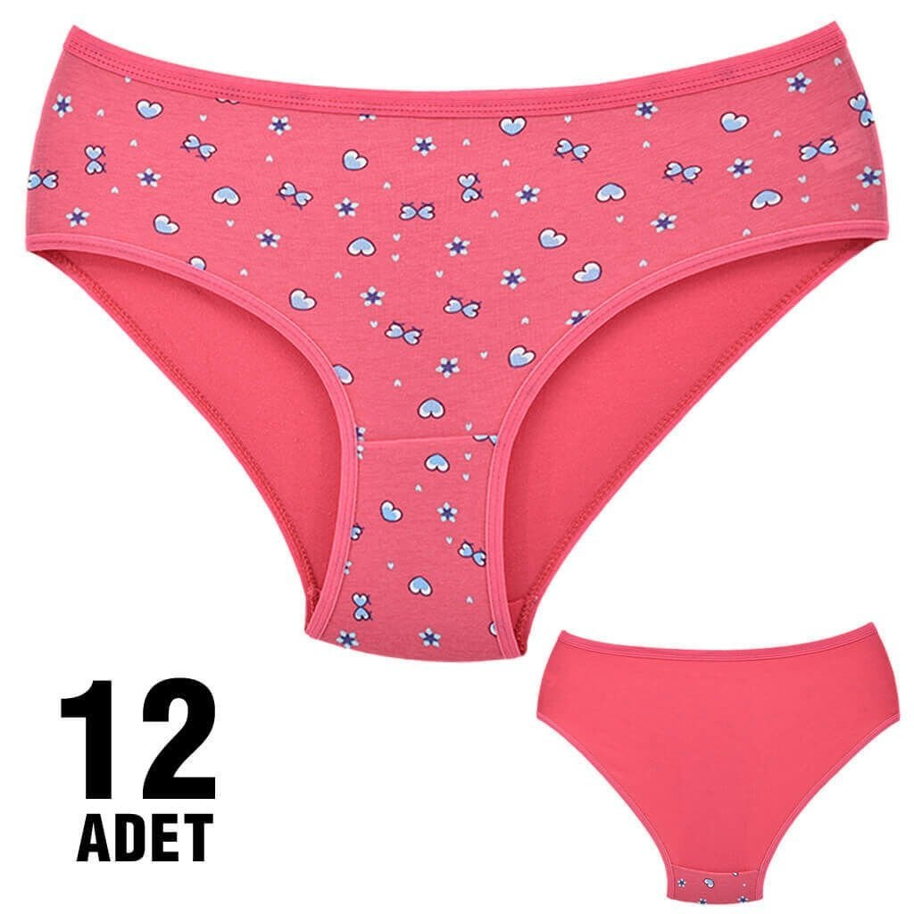 Dondeza 201-24 Desenli Bayan Ara Beden Külot