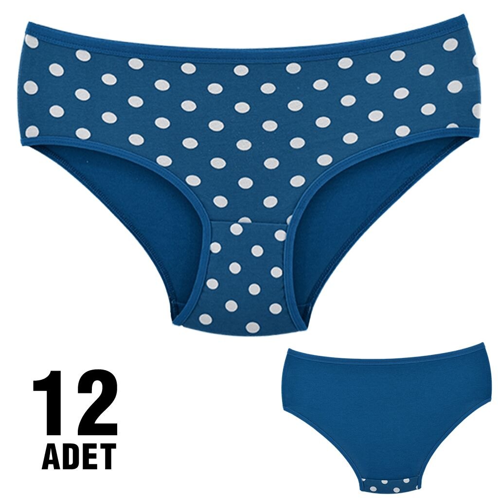 Dondeza 201-72 Desenli Bayan Ara Beden Külot