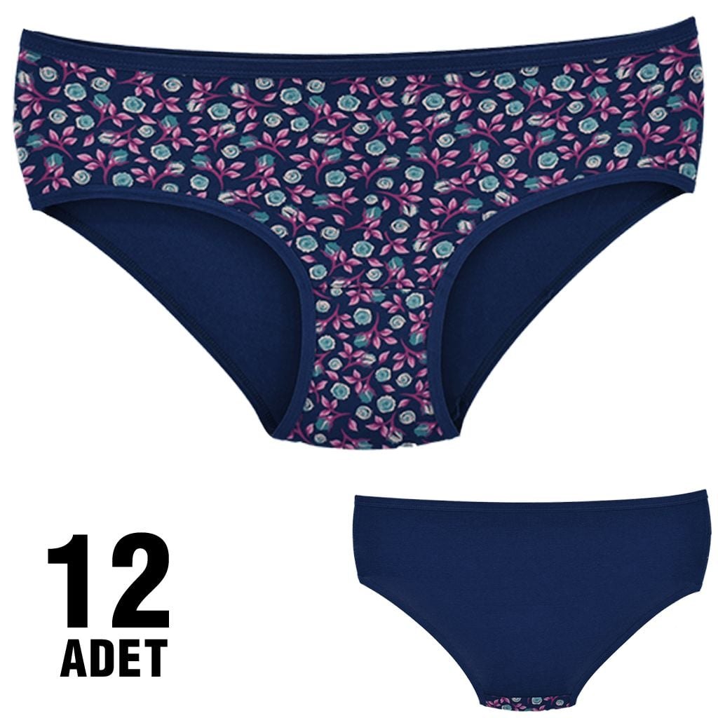 Dondeza 201-79 Desenli Bayan Ara Beden Külot