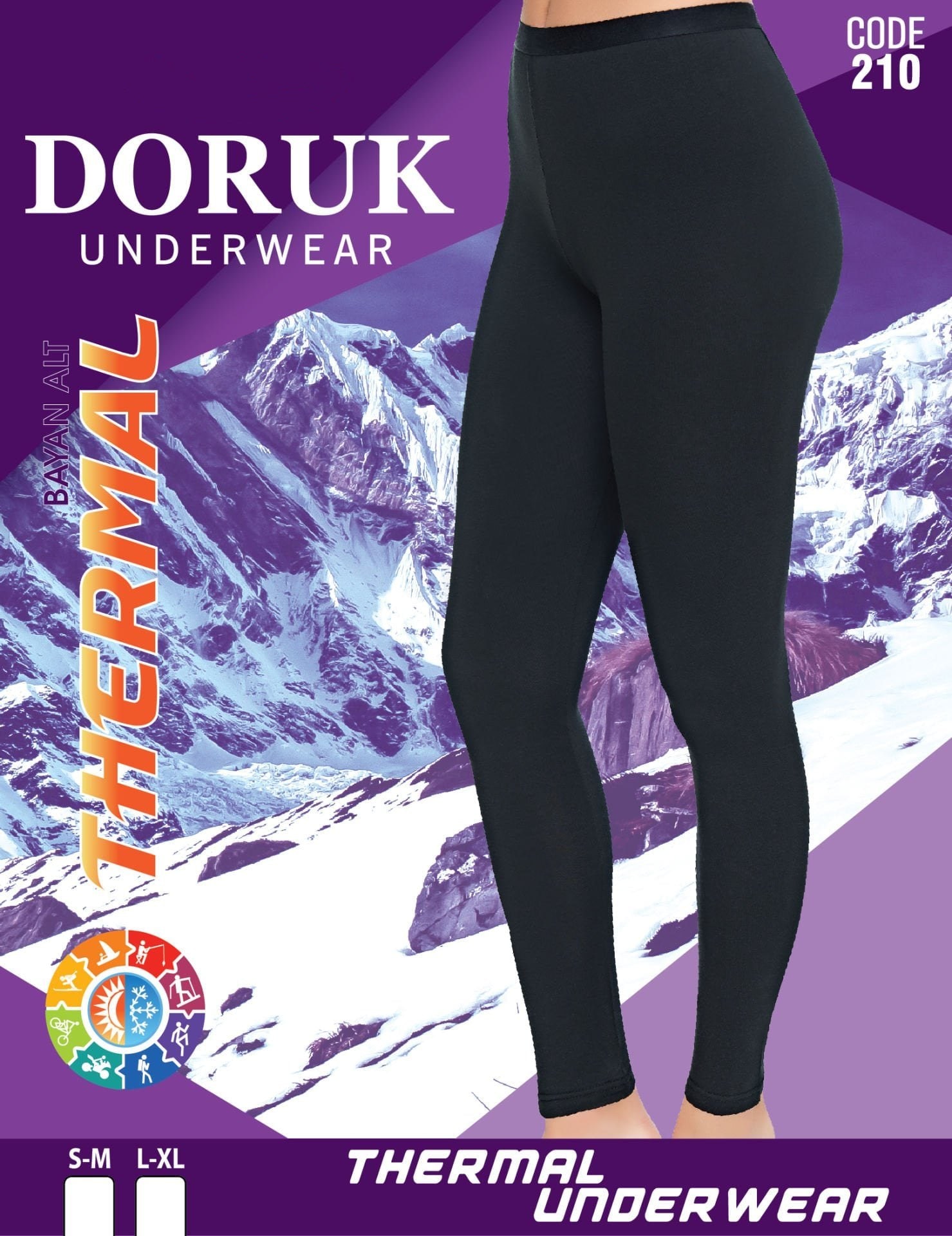 Doruk 210 Bayan Termal Tayt