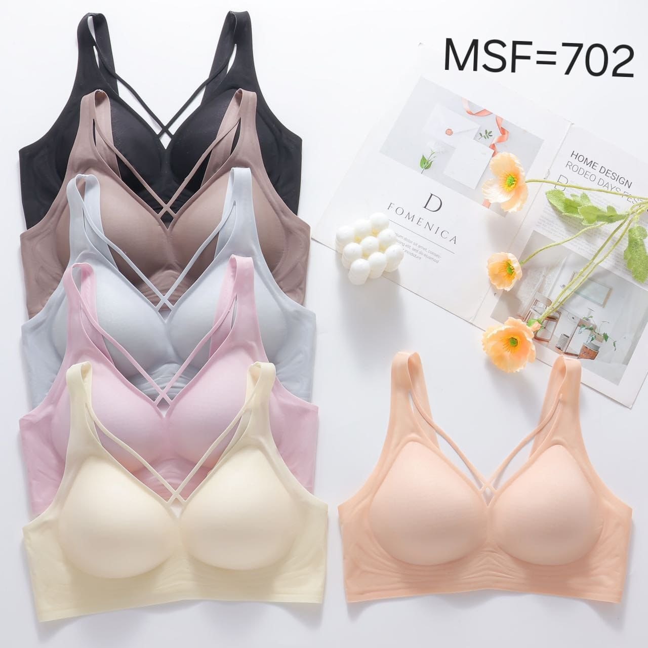 Miss Feliz 702 (M-L-XL-XXL) Zero Gram Lazer Kesim Bayan Sütyen
