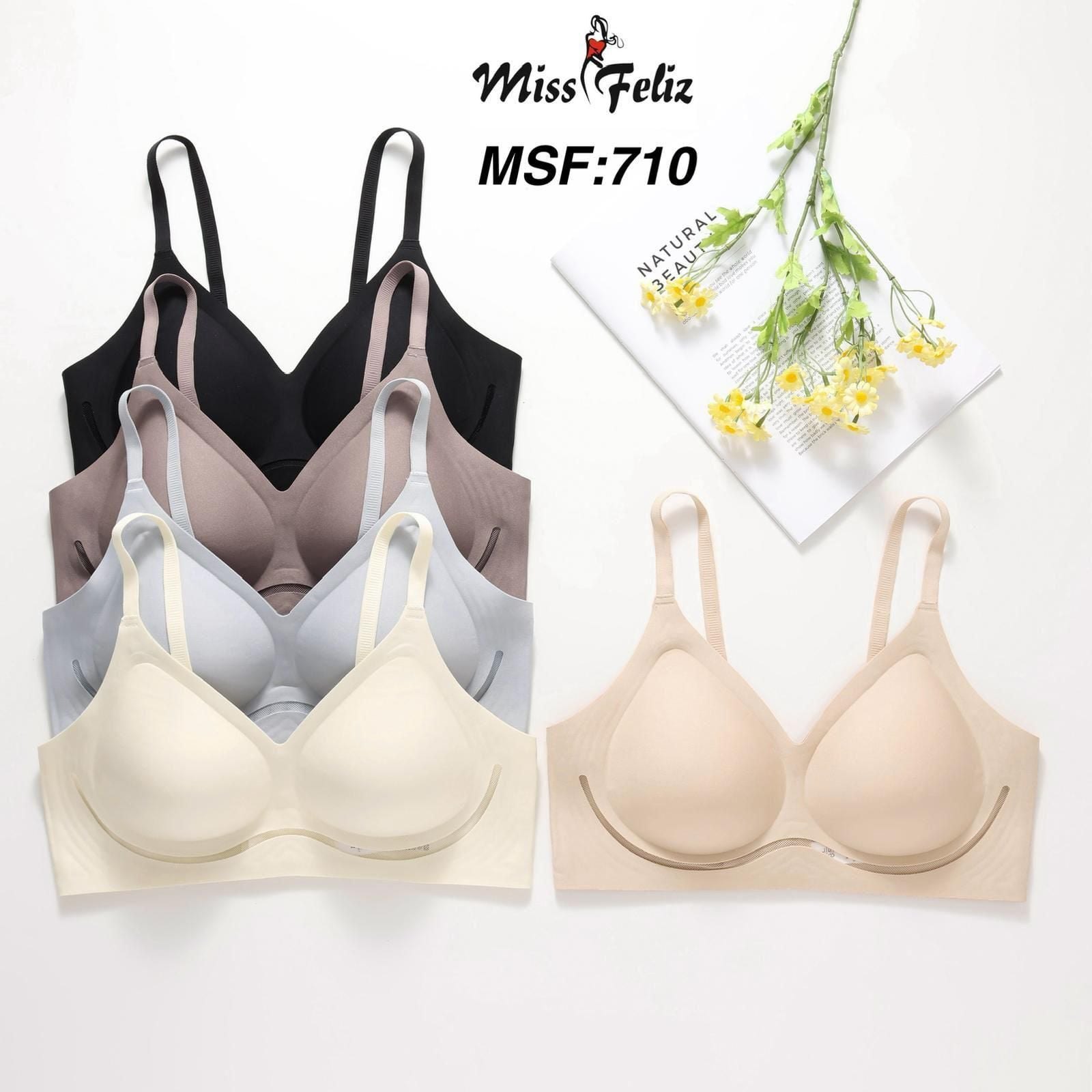 Miss Feliz 710 (M-L-XL-XXL) Zero Gram Lazer Kesim Bayan Sütyen