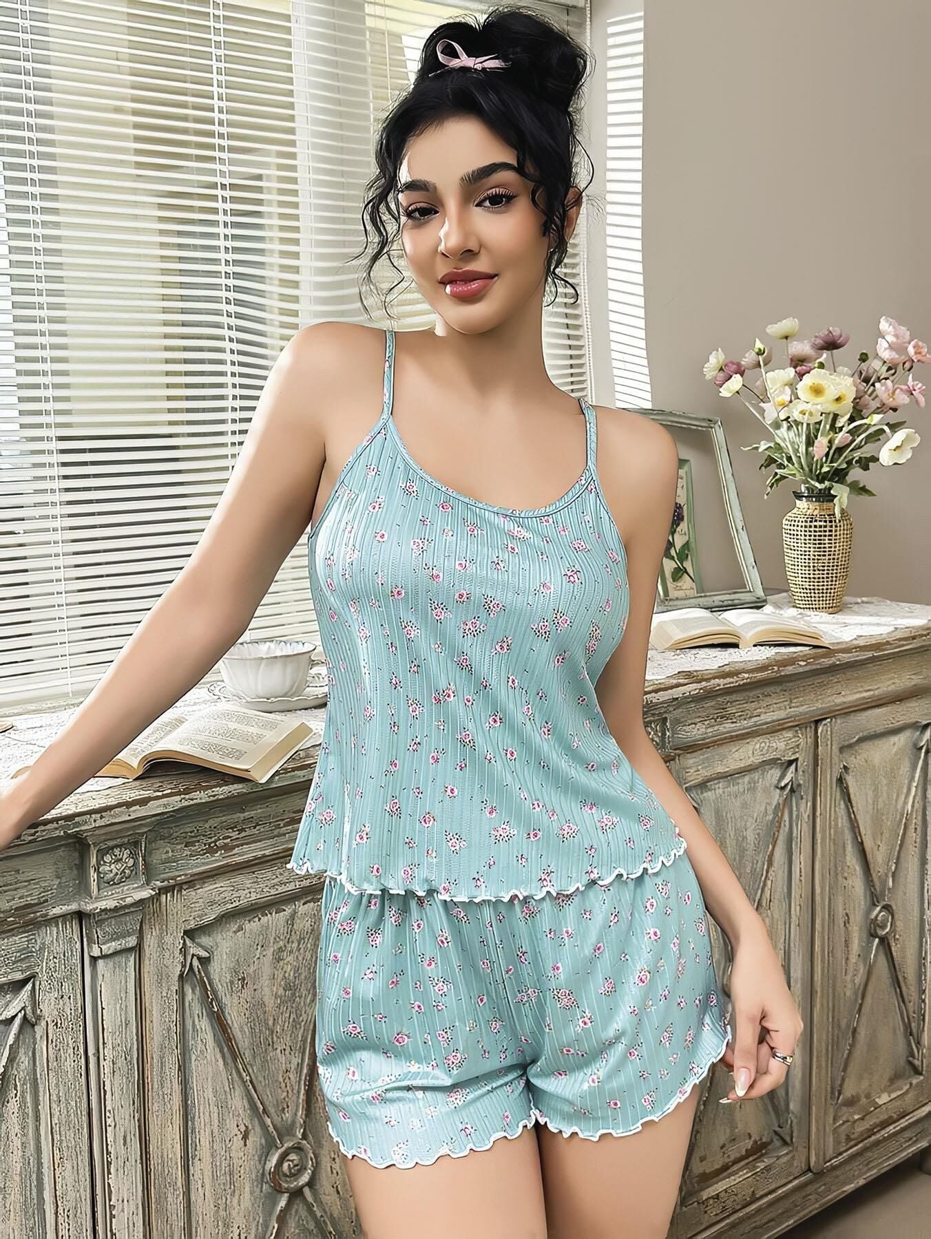 NIGHTLIGHT 3775 Şortlu Takım (S-M-L-XL)