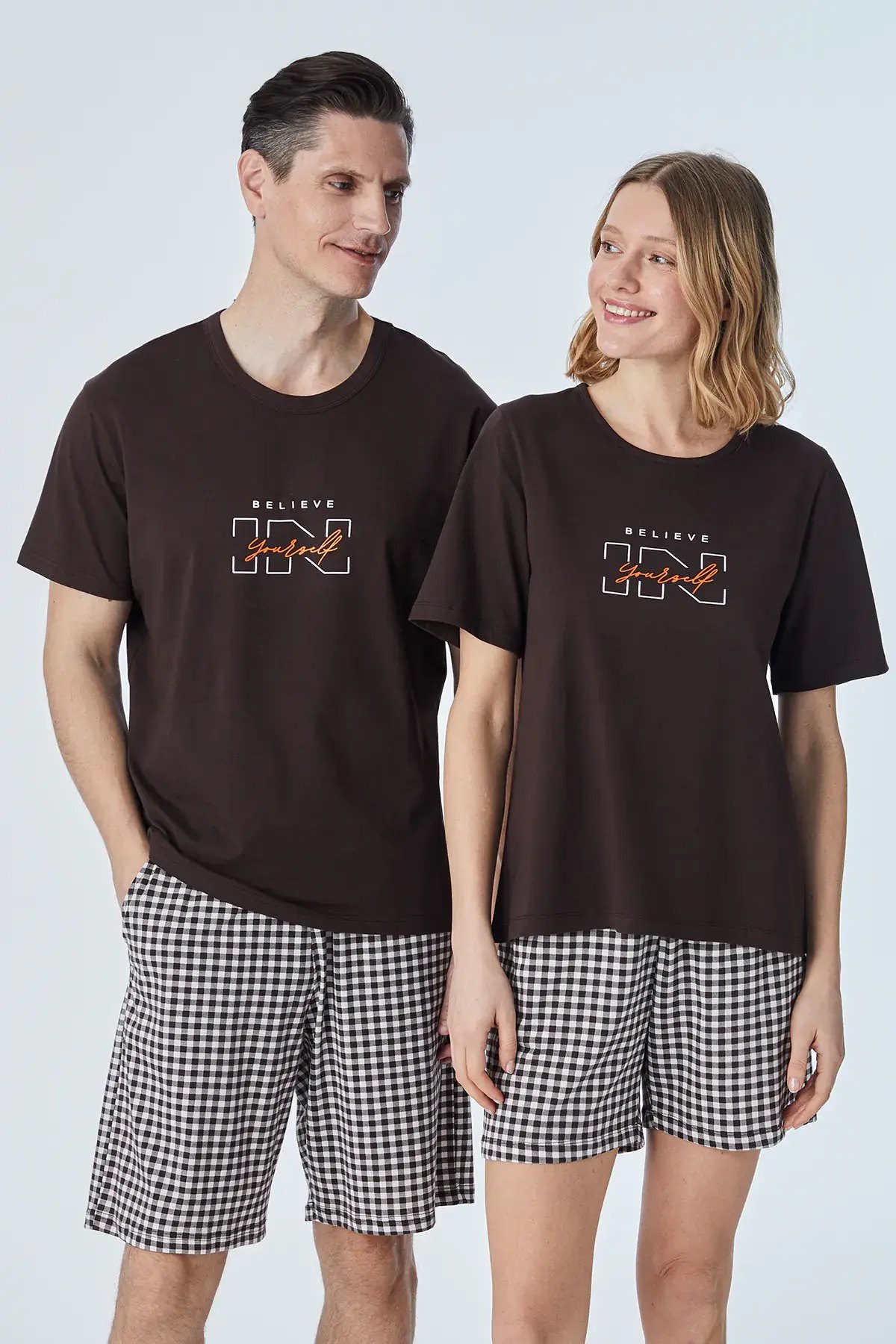 Pijadore 2109 (M-L-XL-XXL) Kısa Kollu Bayan Şortlu Takım