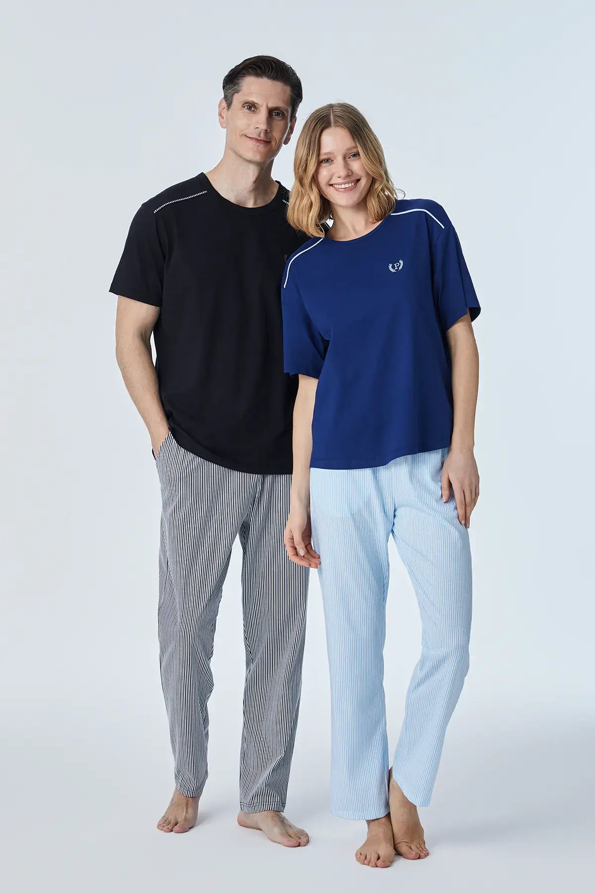 Pijadore 2113 (M-L-XL-XXL) Kısa Kollu Bayan Pijama Takım
