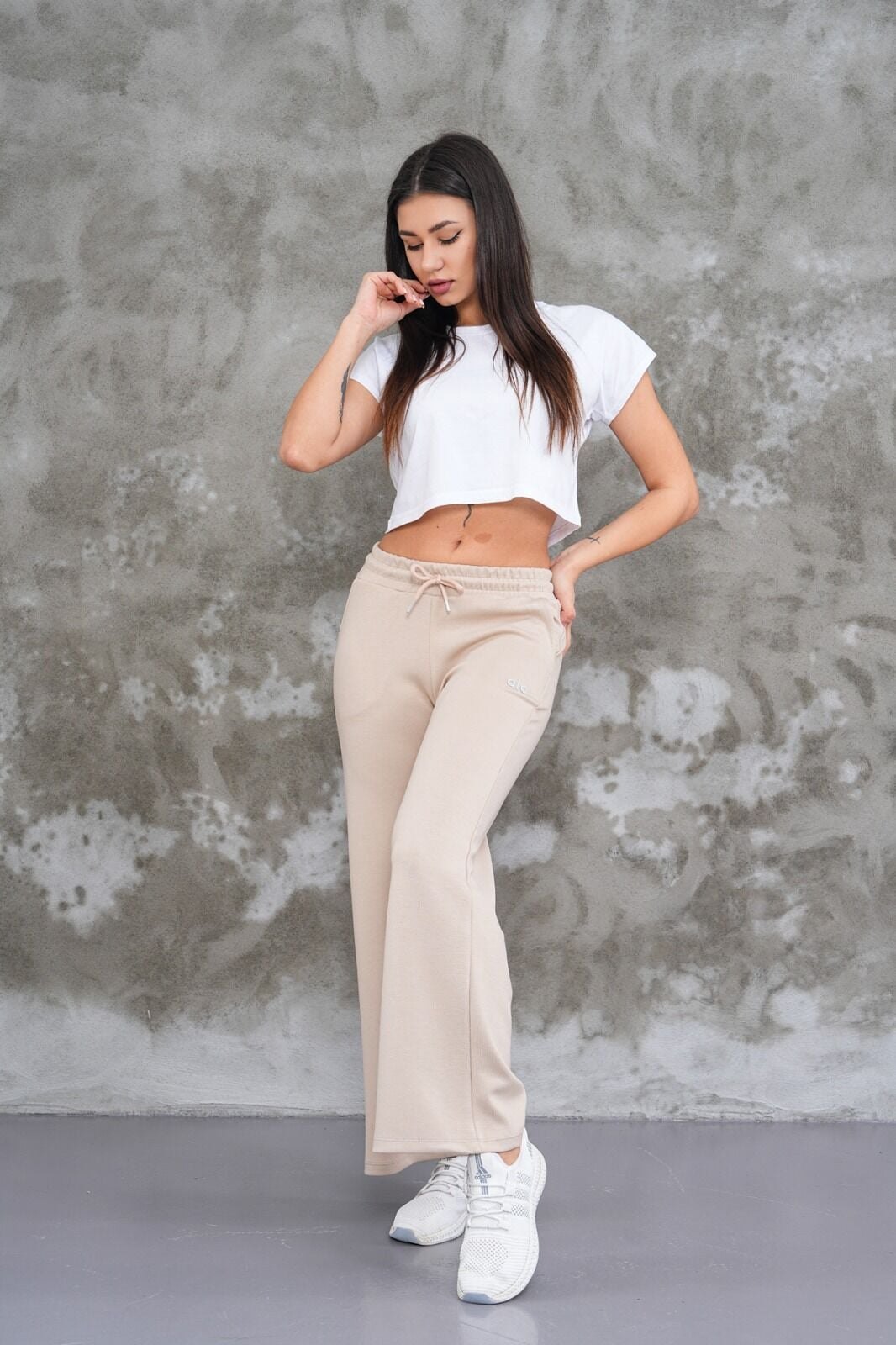 Vogsing 442 (S-M-L-XL) Aloe Palazzo Cepli Modal Bayan Alt